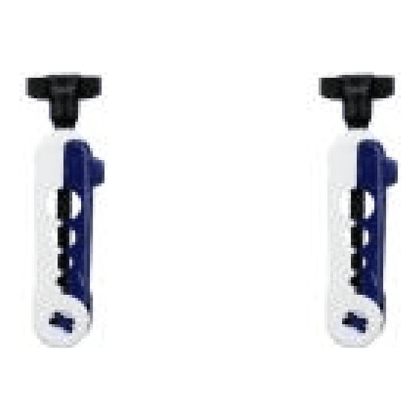 Mini Carrete Hilo Pescar Máquina Enrolladora Portátil ( ) Azul Y Blanco