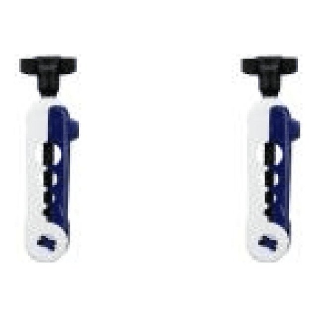 Línea Spooler Mini pesca máquina enrolladora de pesca portátil () azul blanco