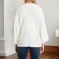 thumbnail image 2 of 1.State Womens V Neck Balloon Sleeve Top, 2 of 4