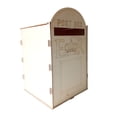 thumbnail image 4 of Yuarrent Caja de tarjetas de boda, exquisitas cajas de buzón de románticas, contenedores de sujeción, adornos artesanales, contenedor de Decoración del hogar Tipo 2 Yuarrent HA011965-02, 4 of 6