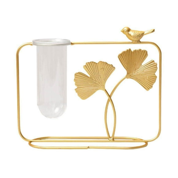 Nordic Hydroponics Vase Transparent Flower Vase Flowers Bud Vase Planter for Desktop Decoration