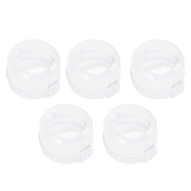 Cubierta Redonda Para Perilla De Puerta, 5 Uds., Seguridad Para Bebés, Niños Pequeños