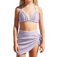 thumbnail image 1 of DuoJiaJ Girls Bikini Swimsuit Two Piece For Hot And Beach Pool Party Size 8-9 Years, 1 of 4