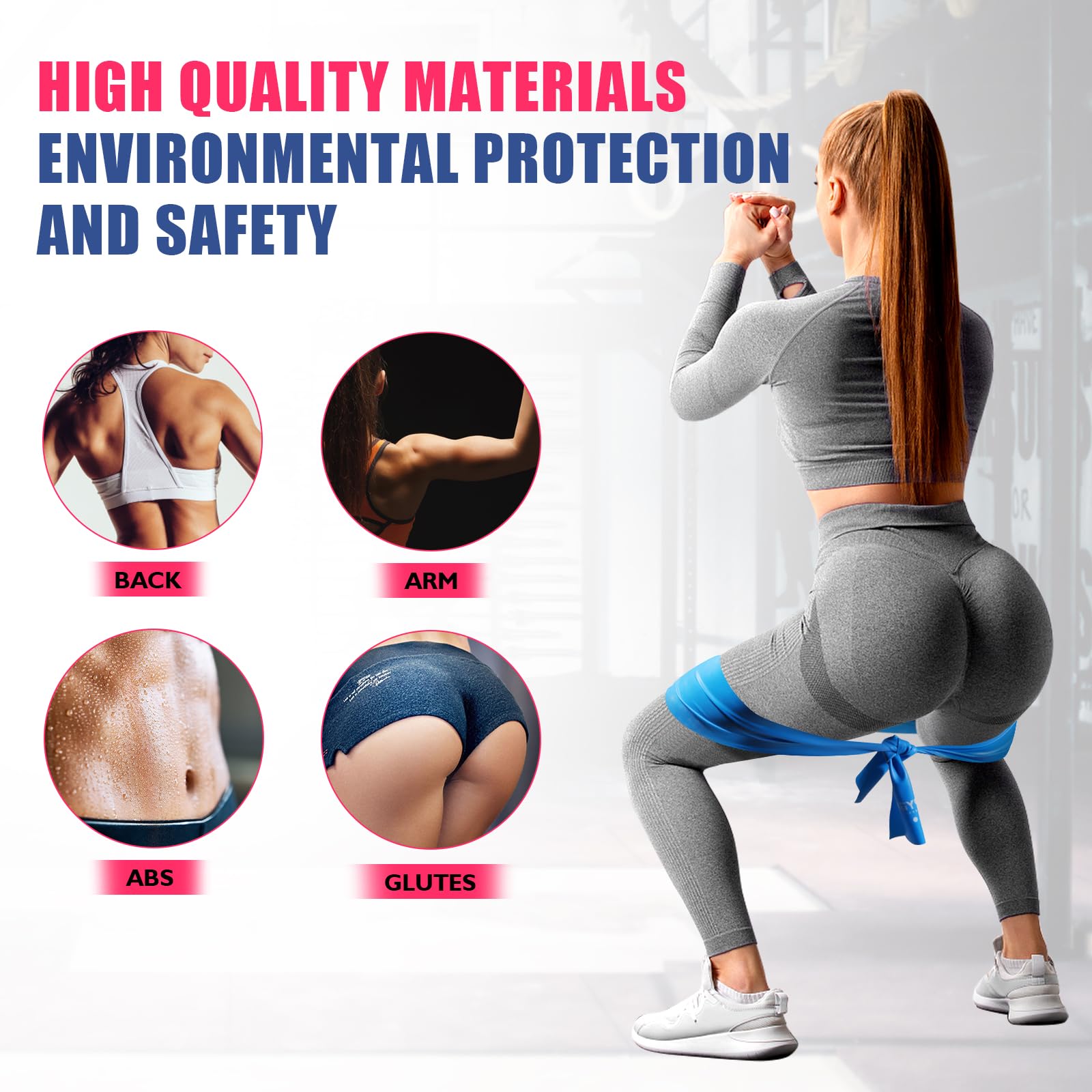 Ustris 3-Pack Latex-Free Resistance Bands photo 6