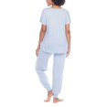 thumbnail image 2 of Honeydew Women's Super Soft 2 Piece Lounge PJ Set Size: M, Color: Paws, 2 of 4