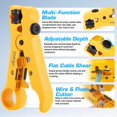 thumbnail image 3 of Kit de Herramientas para Crimpar ZOERAX con 20 Conectores F RG6 RG59 RG11, 3 of 7