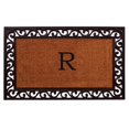 thumbnail image 1 of Home & More 100061830R Rembrandt Monogram Doormat (Letter R), 1 of 1