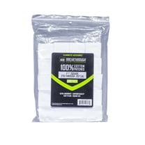 Breakthrough Clean Technologies® Cotton Patches, 1.75" Square, .270 Thru .357 Caliber, 500-Pack