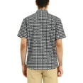 thumbnail image 3 of Lars Amadeus Men's Summer Short Sleeve Button Down Irregular Print Shirt, 3 of 6