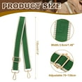 thumbnail image 2 of Correa de bolso Uxcell ajustable, correas de bolso cruzadas, correa ancha para el hombro, cinturón de reemplazo universal para bolsos de mujer, verde, 2 of 6