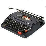 Wireless Typewriter Keyboard,Mechanical English Typewriter,Old Fashioned Typewriter,1980 Classic Nostalgia Portable Retro Manual Typewriter, Normal Use Vintage Typewriter,Black$$Electronics Other