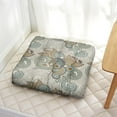 thumbnail image 2 of Square Paisley Meditation Cushion, Boho Floor Pillow for Sitting on Floor and Reading 22 x 22, 2 of 7