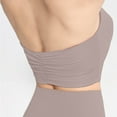 thumbnail image 3 of XFHLMJFF Women's Bras Soft Cozy Casual New Sexy Strapless Back Sports Lingerie Fashion Pleated Sports Lightweight Underwear, 3 of 4