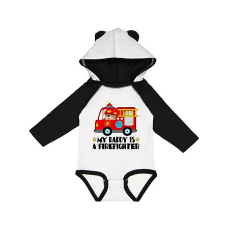 

Inktastic Fireman Daddy is a Firefighter Gift Baby Boy or Baby Girl Long Sleeve Bodysuit