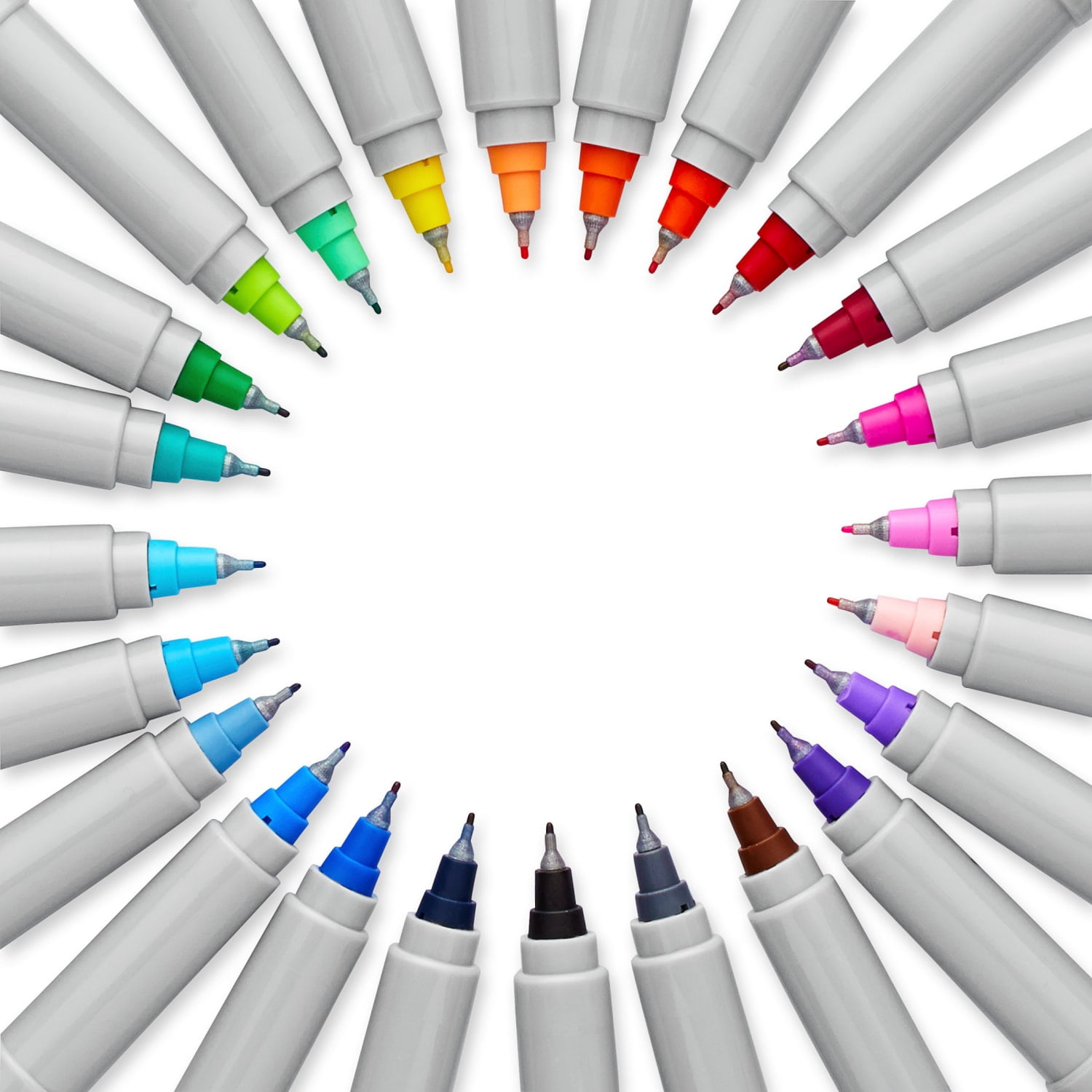 Sharpie Electro Pop Permanent Markers, Ultra Fine Point, Assorted Colors, 24 Count