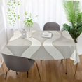 thumbnail image 5 of Yayeee Tablecloths for Rectangular Tables 60 x 90 inch Party Table Cover, Light Gray Pattern, 5 of 6
