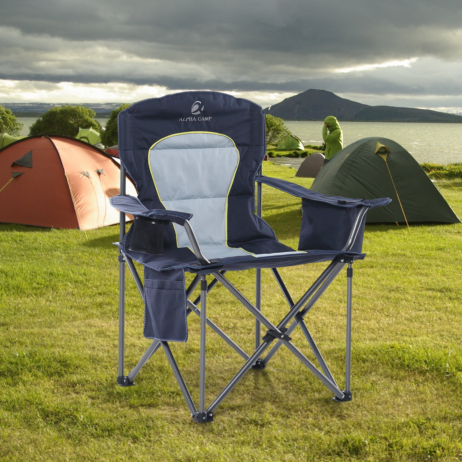 Alpha Camp Oversized Camping Chair Portable Padded Bangladesh