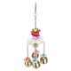 thumbnail image 1 of Cute Parrot Toy Bird Plaything Hanging Bell Bird Cage Decoration Accessories, 1 of 4