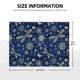 thumbnail image 2 of Fotbe Dark Blue Christmas Alfombrilla de Secado para Cocina con Estampado, 18x24 Pulgadas, 2 of 7