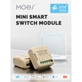 thumbnail image 2 of Tignapoo Tayu Module Compact de Commutation Intelligente Wi-Fi pour l'Automatisation Domestique - Contrôle 1 Voie/2 Voies, Compatible Alexa et Google Home, Fonctionnalité Application Télécommandée et Minuterie, 16A avec Mesure de l'Énergie (WM-104-M-16AM), 2 of 7