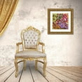 thumbnail image 3 of Burghardt, James 15x15 Gold Ornate Wood Framed with Double Matting Museum Art Print Titled - Floral Barrage II, 3 of 4