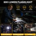 thumbnail image 6 of AVAPOW Jump Starter with Air Compressor, 150PSI 6000A Car Battery Jump Starter (for All Gas/10L Diesel), 12V Jump Box with LCD Display, Lights, 6 of 8