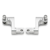 Pair Male Mount Foot Pegs Extensions For Harley Touring Road King Electra Glide Softail Fatboy Dyna