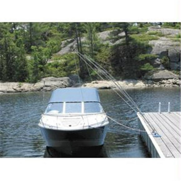 Dock Edge Premium Mooring Whip 2Pc 8Ft 2-500 Lbs Up To 18Ft