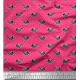 thumbnail image 1 of Soimoi Cotton Poplin Fabric Fish Block Print Sewing Fabric Yard 56 Inch Wide, 1 of 1