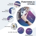 thumbnail image 6 of 2026-2028 Monthly Planner, 8.5x11": 24 Months (July. 2026 - June. 2028), Large Daily Blocks,Blue & Purple, 6 of 7