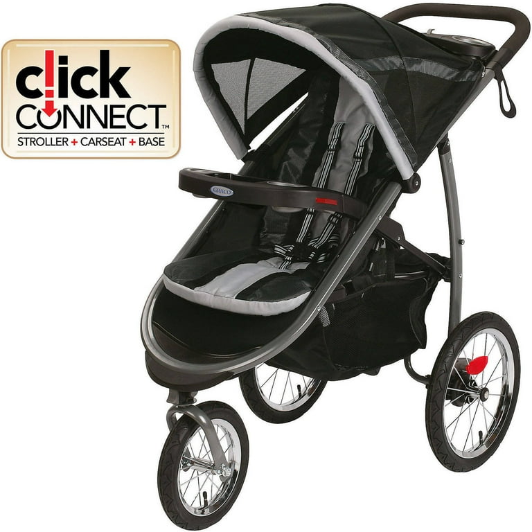 Graco FastAction Fold Jogger Stroller, Gotham, 37 lbs