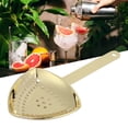 thumbnail image 3 of Cocktail Strainer, Stainless Steel Hand Stress Reduction Triangular Bar Strainer Fine Filtration  For Kitchen For Bar Mirror Finish,Gold Plated,Copper Plated, 3 of 8