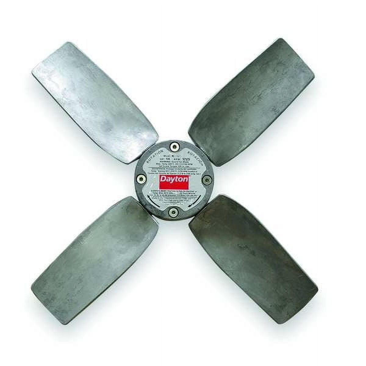 DAYTON 33 Inch Industrial Fan Guard - Front & Back Air Circulator Guard For 30 Inch Fans, Steel, Gray 2 thumbnail image