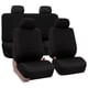 thumbnail image 1 of Fundas Universales para Asientos Coche Juego Fundas Transpirables para Asientos Vehículos (negro), 1 of 9