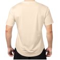 thumbnail image 4 of Besolor Men's Workout Shirts V Neck Short Sleeve Lightweight Breathable Basic Tee Shirt for Running Gym Sports, 4 of 8