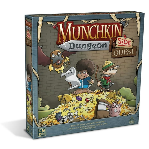 Asmodee Munchkin Dungeon - Side Quest Expansion Board Game