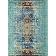 thumbnail image 2 of Rugs.com Carnevale Collection Rug – 9' x 12' Turquoise Medium Rug Perfect For Living Rooms, Large Dining Rooms, Open Floorplans, 2 of 5