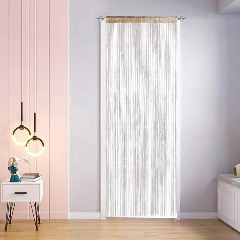 SWSUSN Beaded Curtain Door String Curtains for Doorway Tassels