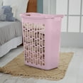 thumbnail image 2 of Sterilite Rectangular Open Hamper, Pink, 2 of 3