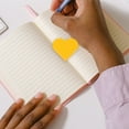 thumbnail image 3 of 5Pcs Heart Bookmarks Heart-shaped Bookmarks Page Corner Bookmarks Book Decorations, 3 of 8