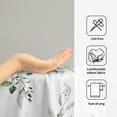 thumbnail image 4 of Green Eucalyptus Hand Towels, 2 PCS Sage Leaves Soft Absorbent Small Bath Towel Kitchen Dish Guest Towel for Bathroom Hotel Gym Spa, 4 of 7