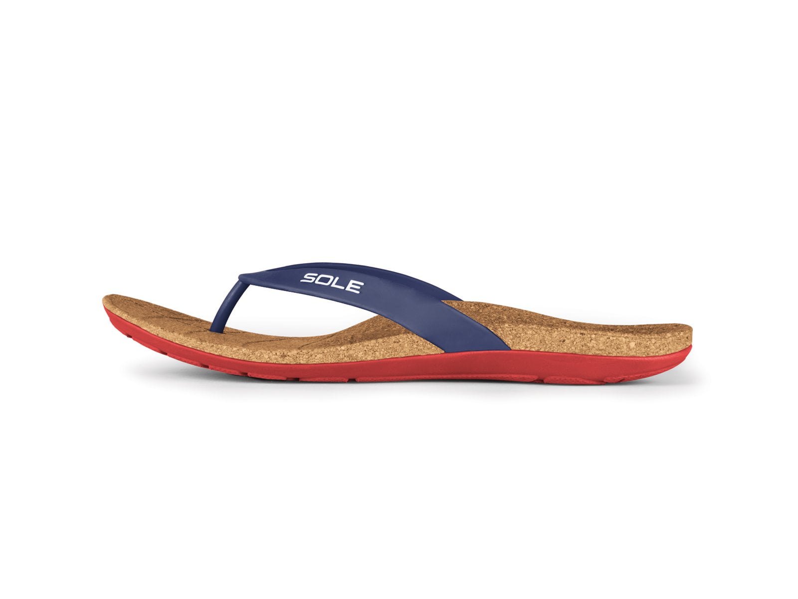 navy blue sandals with arch support
