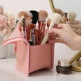 thumbnail image 2 of EHUJGNAUG 2 Pack High Capacity Portable Stand-Up Makeup Brush Holder for Women, 2 of 7