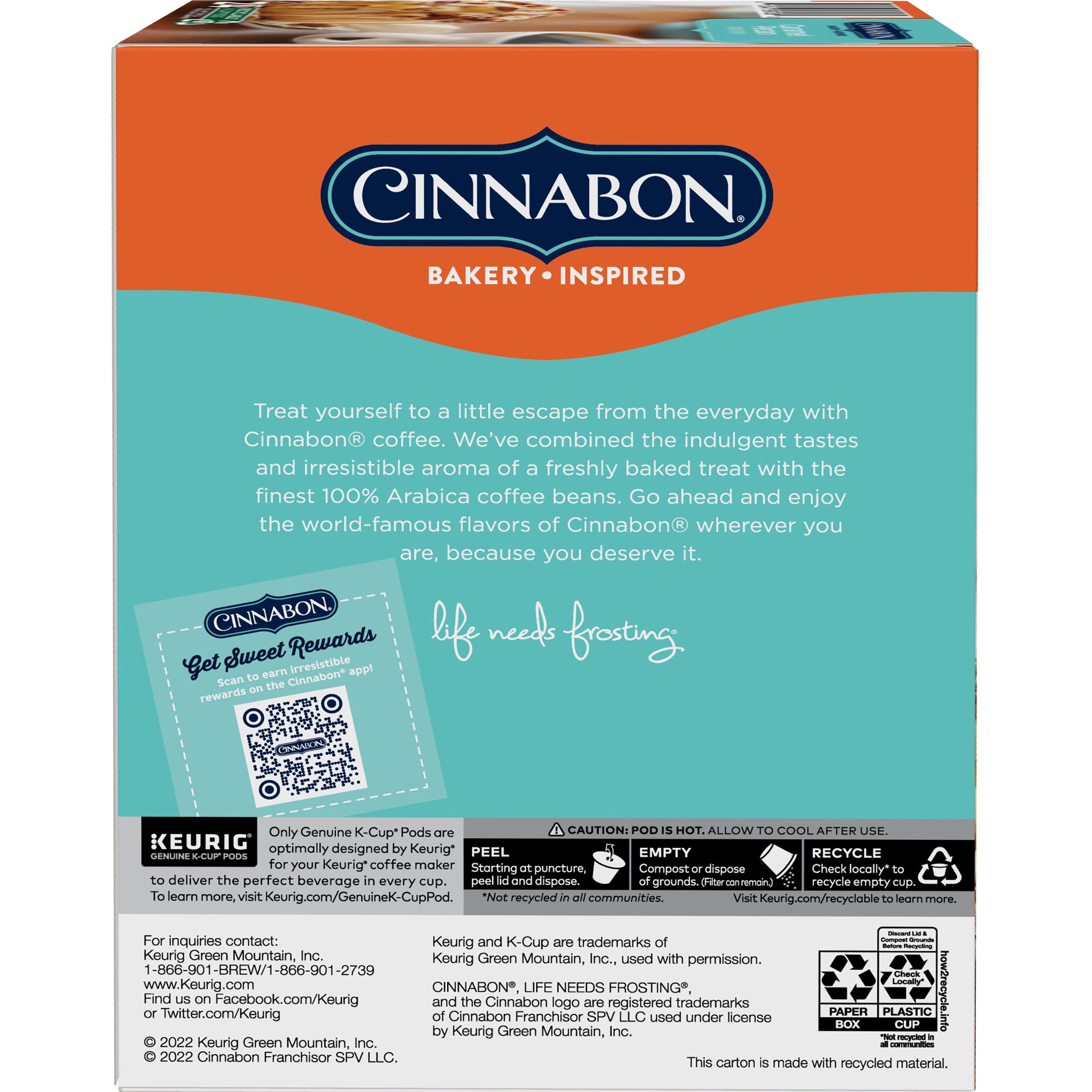 Keurig Cinnabon Nutrition Facts Home Alqu