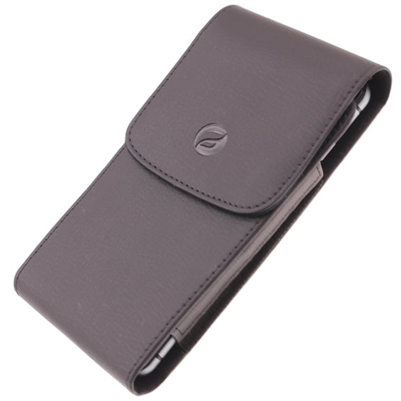 Leather Case Belt Clip for Samsung Galaxy S25 Plus - Holster Cover Pouch Vertical Carry