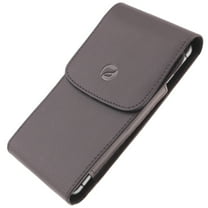 Leather Case Belt Clip for Samsung Galaxy S25 Plus - Holster Cover Pouch Vertical Carry