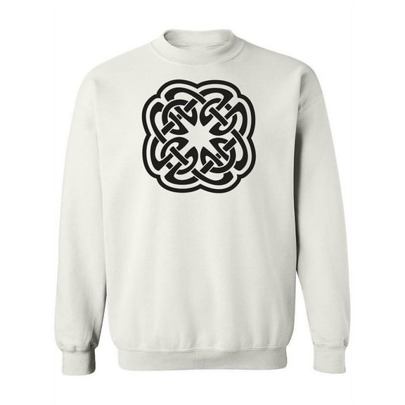 Ancient Celtic Knotwork Sweatshirt Women -Image by Shutterstock, Female Small