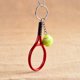 thumbnail image 2 of Adorno de Llavero perfecl Raqueta de Tenis Rojo, 2 of 8