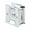 Silver, variant on Sure-Loc Dp712 Square Privacy Single Pocket Door Pull - Chrome