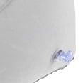 thumbnail image 4 of KAKOWELY Inflatable Feet Rest Pillow Flocking PVC Foot Massage Stool Relax Cushion for Outdoor Travel (Grey),14.57"X11.81"X7.87", 4 of 4